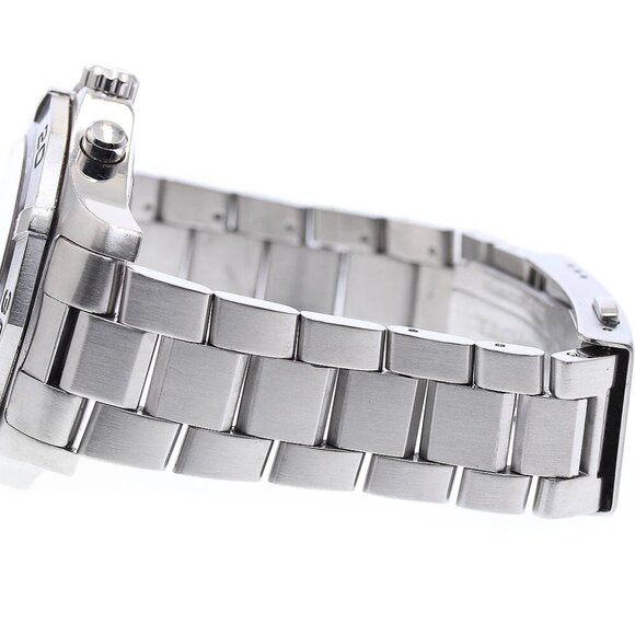 TAG HEUER Aqua racer CAF101A Grand Date black Dial Quartz Men's Watch - Picture 8 of 11